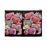 Love is a country and WILD playlist planner storage travel pouch