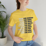 Pray Like Nehemiah Cotton Short Sleeve Shirt