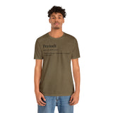 Periodt Definition Saying Unisex  Short Sleeve Tee
