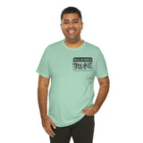 Hello My name is Trouble Unisex Short Sleeve Tee