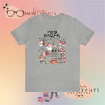 Merry Christmas Holiday Bucket List Crew Cotton Blend Shirt