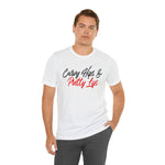 Curvy Hips & Pretty Lips statement T-Shirt/  Unisex Short Sleeve Tee