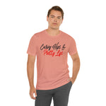 Curvy Hips & Pretty Lips statement T-Shirt/  Unisex Short Sleeve Tee
