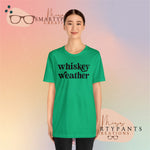 Whiskey Weather Holidays Crew Cotton Blend Shirt