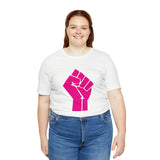 Black Lives Matter: Power Fist T-Shirt T-Shirt Magenta Edition