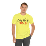 Curvy Hips & Pretty Lips statement T-Shirt/  Unisex Short Sleeve Tee
