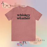 Whiskey Weather Holidays Crew Cotton Blend Shirt