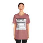 Black Queen Nutritional Facts T-Shirt