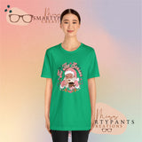 Tis the season for conchas and champurrados Santa Holidays Crew Cotton Blend Shirt