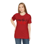 Curvy Hips & Pretty Lips statement T-Shirt/  Unisex Short Sleeve Tee
