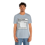 Black Queen Nutritional Facts T-Shirt