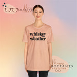 Whiskey Weather Holidays Crew Cotton Blend Shirt