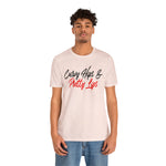Curvy Hips & Pretty Lips statement T-Shirt/  Unisex Short Sleeve Tee