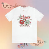 Have a Cup of Cheer Holiday Christmas  Crew Cotton Blend Shirt