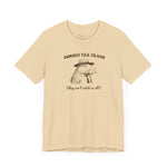 Commit Tax Crimes They can't catch us all Capybara Self Care  unisex T-shirt