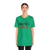 Curvy Hips & Pretty Lips statement T-Shirt/  Unisex Short Sleeve Tee