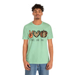 Peace Love Fall Unisex Short Sleeve Tee