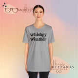 Whiskey Weather Holidays Crew Cotton Blend Shirt