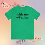 Whiskey Weather Holidays Crew Cotton Blend Shirt