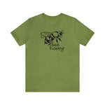 Bee Happy Positivity Shirt  Unisex Short Sleeve Tee
