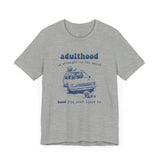 Adulthood Worst Hood Vintage Raccoon  unisex T-shirt
