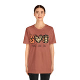 Peace Love Fall Unisex Short Sleeve Tee