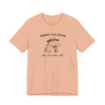 Commit Tax Crimes They can't catch us all Capybara Self Care  unisex T-shirt