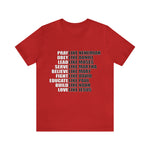 Pray Like Nehemiah Cotton Short Sleeve Shirt