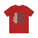 Pray Like Nehemiah Cotton Short Sleeve Shirt