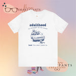 Adulthood Worst Hood Vintage Raccoon  unisex T-shirt