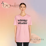 Whiskey Weather Holidays Crew Cotton Blend Shirt