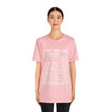 I can't Breathe #BLM  Unisex Short Sleeve Tee