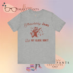 Strawberry Jams but My Glock Don't Raccoon  unisex T-shirt