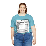 Black Queen Nutritional Facts T-Shirt