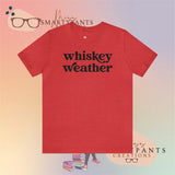 Whiskey Weather Holidays Crew Cotton Blend Shirt