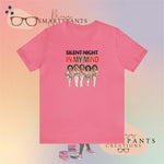 In My Mind vs Silent Night  Crew Cotton Blend Shirt