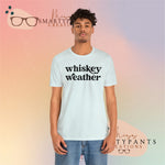 Whiskey Weather Holidays Crew Cotton Blend Shirt