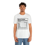 Black Queen Nutritional Facts T-Shirt
