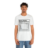 Black Queen Nutritional Facts T-Shirt