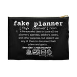 Fake Planner Definition  Planner/Storage pouch