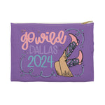 Official Go Wild 2024 Kick Up Your Heels Planner Pouch: Purple