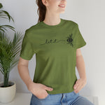 Let It Be Positivity Shirt  Unisex Short Sleeve Tee
