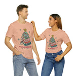 All Booked For Christmas Crew Cotton Blend Shirt