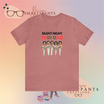 In My Mind vs Silent Night  Crew Cotton Blend Shirt