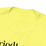 Periodt Definition Saying Unisex  Short Sleeve Tee