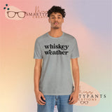 Whiskey Weather Holidays Crew Cotton Blend Shirt