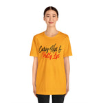 Curvy Hips & Pretty Lips statement T-Shirt/  Unisex Short Sleeve Tee