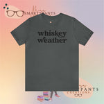 Whiskey Weather Holidays Crew Cotton Blend Shirt