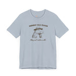 Commit Tax Crimes They can't catch us all Capybara Self Care  unisex T-shirt