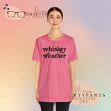 Whiskey Weather Holidays Crew Cotton Blend Shirt